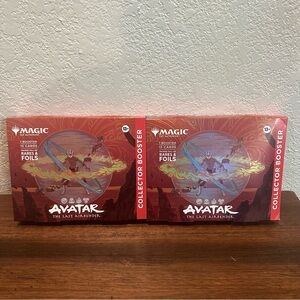 MTG Avatar The Last Airbender Collector Booster Lot Of 2
